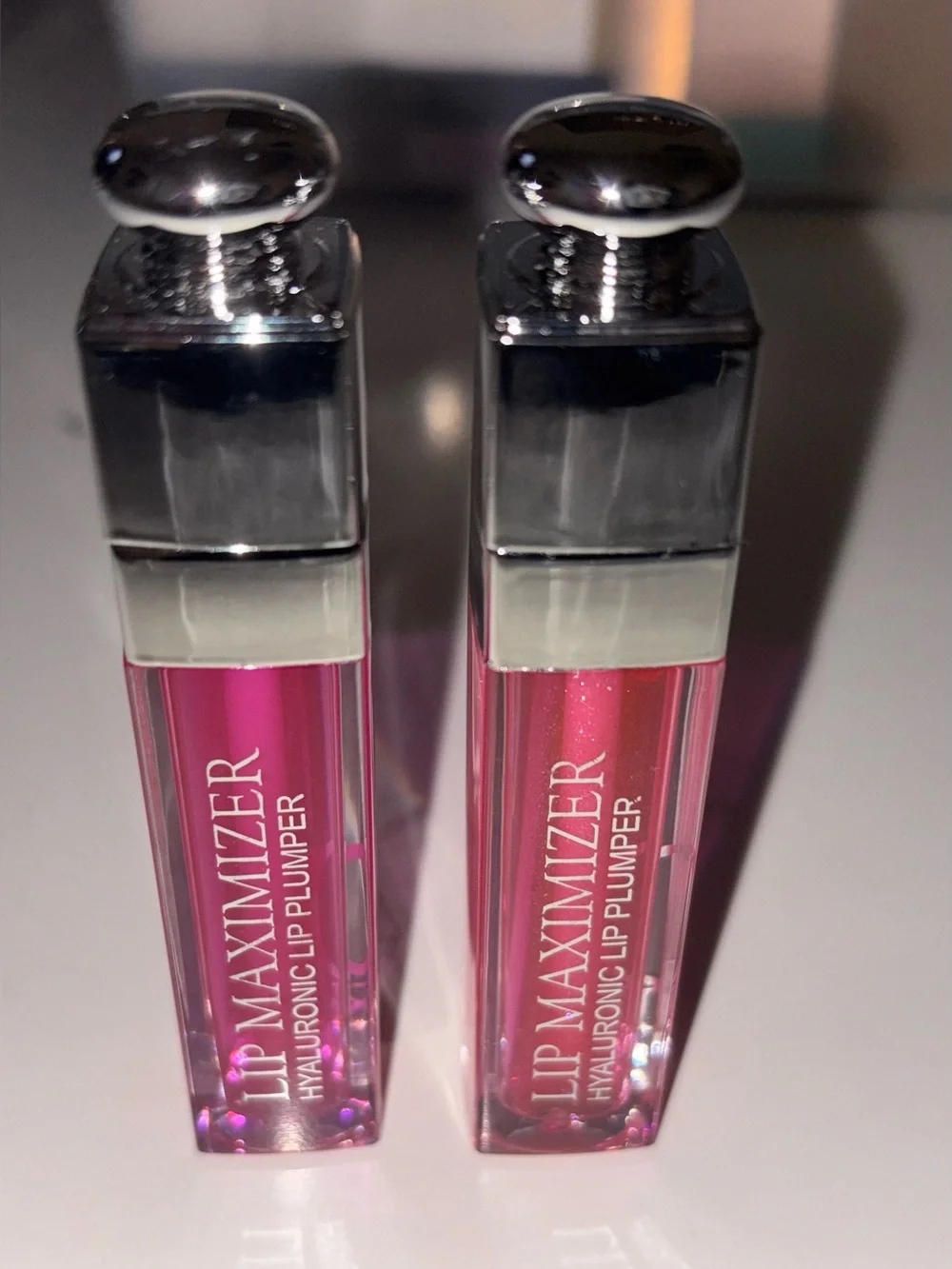 Set of 2 Dior Addict Lip Maximizer Hyaluronic Lip Plumper in Coral & Opal NWOB